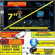 1995-2002 GM TRUCK/SUV BLUETOOTH USB SD AUX CAR RADIO STEREO W/ OPT. SIRIUSXM