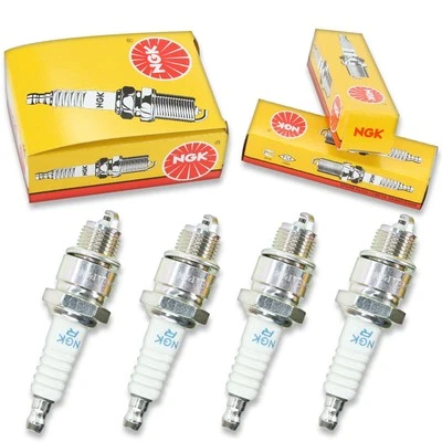 4pcs 00-02 E-TON Sierra 90 NGK Standard Spark Plugs 83cc 5ci Kit Set Engine vx
