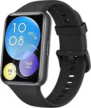 [HUAWEI] Watch FIT 2 SmartWatch, 1.74 Inch FullView Display, Bluetooth Calls, Health Management, Long Battery Life, Animated Quick Workouts, SpO2 Capture, German Version, Black