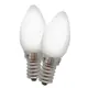 【美克斯UNIMAX】PL-03WH燭檯LED燈泡0.6W 2顆裝 白/紅(燈泡E12省電 神明燈泡 (1.8折)