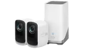 eufy Security eufyCam 3C 4K UHD 2-Pack Camera Kit with HomeBase 3