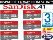 Micro SD Card SanDisk Ultra A1 MicroSD Memory Card TF - Class 10 100MB/S AU