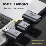 USB 3.1 To USB 3.1/Type C Adapter Mini Male Female Converter USB3.1 Gen 2 Chargi