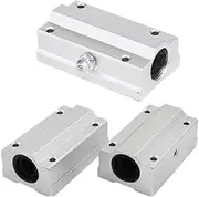 NFGEGPKPHA 2pcs/Lot SCS8LUU 8mm SCS10LUU SCS12LUU SCS13LUU SCS16LUU 12mm Linear Ball Bearing Block CNC Router 3D Printer Shafts Rod Parts(SCS40LUU)