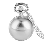 Retro Ball Shaped Quartz Pocket Watch with Necklace Chain Souvenir Gift for Kds