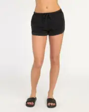 RVCA Women's New Yume MID Rise Short, Black, M