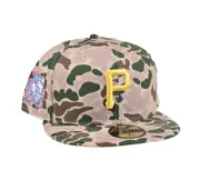 New Era Pittsburgh Pirates 59Fifty Duck Camo Men's Fitted Hat 7 1/2