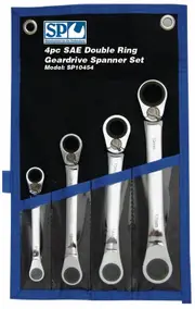 SP Tools SP10454 - Ring Gear Spanner Set 4 Piece SAE