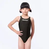 在飛比找momo購物網優惠-【MARIUM】女童泳裝 泳裝 三角泳裝 連身泳裝 競賽泳裝