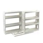 Cabinet Folding Organizer Sliding Spice Rack Organizer Kitchen Rotating4389
