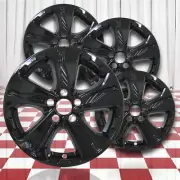 4pc Gloss Black 17" Wheel Skins (fits: 2016-2022 Honda CR-V) (for: Honda)