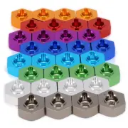 Aluminum 12mm Wheel Hex Hub Adapter 5mm Thick For Rc Model Car 1/10 Axial Yeti