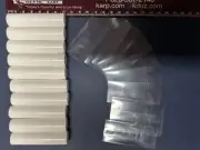 10 empty chapstick or lip balm tubes with shrink wrappers