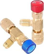 BESTYASH Fluorine Safety Valve Charging Valve Flow Control Ac Charging Tools for Maintenance