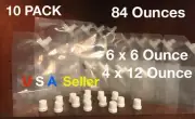 Plastic Flask 10 pack 6 & 12oz Cruises Runners Rum Wine Cruise Concert Flasks