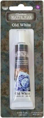 Finnabair Art Alchemy Matte Wax .68 Fluid Ounce-Old White
