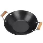 Cookware for Kitchen Stainless Steel Griddle Alcohol Stove Wok Man