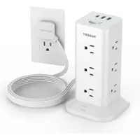 在飛比找蝦皮購物優惠-【竭力萊姆】全新 TESSAN Power Strip 塔式