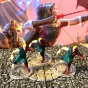 Corrupted Villager 3 pk D&D Miniature Dungeons Dragons Shattered Obelisk 9 elf