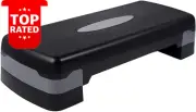 Aerobic Step Exercise Stepper Steps Home Gym Fitness Block Bench Riser