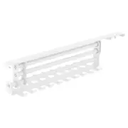 Flexi Storage Home Solutions White Extendable Hook Rail