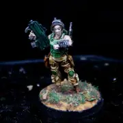 corvus belli infinity ariadna 28mm Wargame painted Mercenary Female
