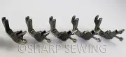 5 PC INDUSTRIL SEWING MACHINE ELASTIC FOOT SET #ELASTIC