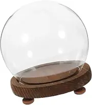LeeQinersw Glass Dome Display Case for Micro Landscape and Plants, Ideal for Home and Office , as described, 10cm