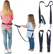 Secure Waist Leash Harness for Big Kids with Adjustable Tether and Handle, Hands Free Safety Walking Harness for Old Autism Special Needs ADHD, Child Elopement Leash