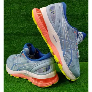 = 球友 運動用品 = 19年 Asics GEL-NIMBUS 21 (D寬楦) 女慢跑鞋 1012A155-402