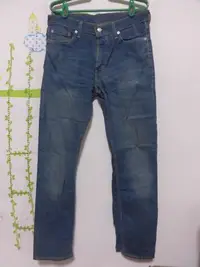 在飛比找Yahoo!奇摩拍賣優惠-衣市藍~LEVI'S 513 彈性直筒牛仔長褲 (W32~L