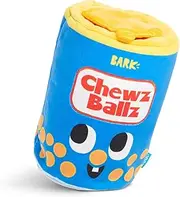 Barkbox BARK Chewz Ballz Plush Dog Toy | Multi-Part Fun for Small Dogs, Perfect for Playtime & Fetch