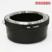 Nikon F mount AI-S lens to Micro 4/3 MFT mount adapter OM-D E-M5 II M10 GH5 GX8