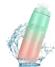 Water Bottle For Bike Cage,750ml Gradient Sports Water Container | Fast Drinking Nozzle, Leakproof Drink Cup, Travel Accessories For Running Outdoors