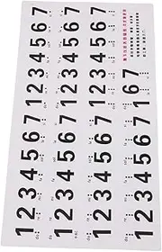 COMPUKAS 1Set Piano Keyboard Stickers Key Adhesive Music Note Decals for Easy Learning Removable Piano Key Labels Teaching Tool for Beginners