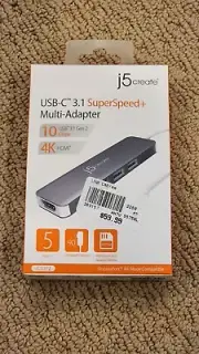 j5create - USB-C 3.1 SuperSpeed+ Multi-Adapter
