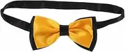 [Ipetboom] Soft Men's Polyester Bowtie Pre-tied for Tuxedo Wedding Bachelor Party Masquerade Stylish and Comfortable Bow Tie