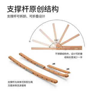 Naturehike挪客折疊帆布吊床戶外夏季便攜式露營野營加寬雙人秋千