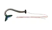 Woodland Scenics 5654 HO Scale Just Plug(TM) -- Wall-Mount Gooseneck Light (2)