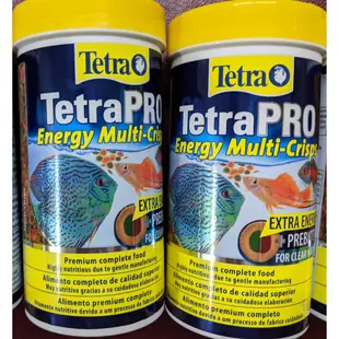 Tetra PRO  白金脆片飼料 250ml 熱帶魚 小型魚 孔雀魚 燈科魚 飼料