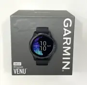 Garmin Venu AMOLED GPS Smartwatch ( Black / Slate ) ( 010-02173-11 ) (NISB)