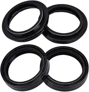 41X52.2X11mm Front Fork Dampe oil seal For F650 800 GS G650 GS Sertao R1200 GS R1200 R ABC R1200 ST R Classic(2pcs oil 2pcs dust)