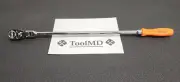 Snap-on Tools USA NEW ORANGE 1/2" Drive Extra-Long Flex-Head Ratchet SHLFD80A