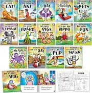 Animal Antics Short Vowel Phonics Readers Book Set