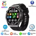 2024 GPS Sports Smart Watch Full Touch Screen Waterproof Compass Bluetooth Call