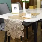 Sleek Modern Design PVC Table Runner to Enhance Your Dining Experience