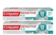 2x Colgate Sensitive Plus Instant Relief from Toothpaste 70g Pro Argin formula