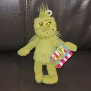 NEW 8" DR. SEUSS HOW THE GRINCH STOLE CHRISTMAS GRINCH PLUSH STUFFED ANIMAL NWT