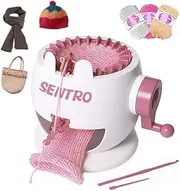 SENTRO Knitting Machine, 22 Needle Knitting Machines, Circular Knitting Machine, Smart Circular Crochet Machine, hat loom machine, knitting machines for adults, Sock Loom, Socks,Hat,Scarf,glove