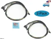 2pack: Enlight LCD PC Front Panel 14pin PCB Motherboard IO Control Header Cable